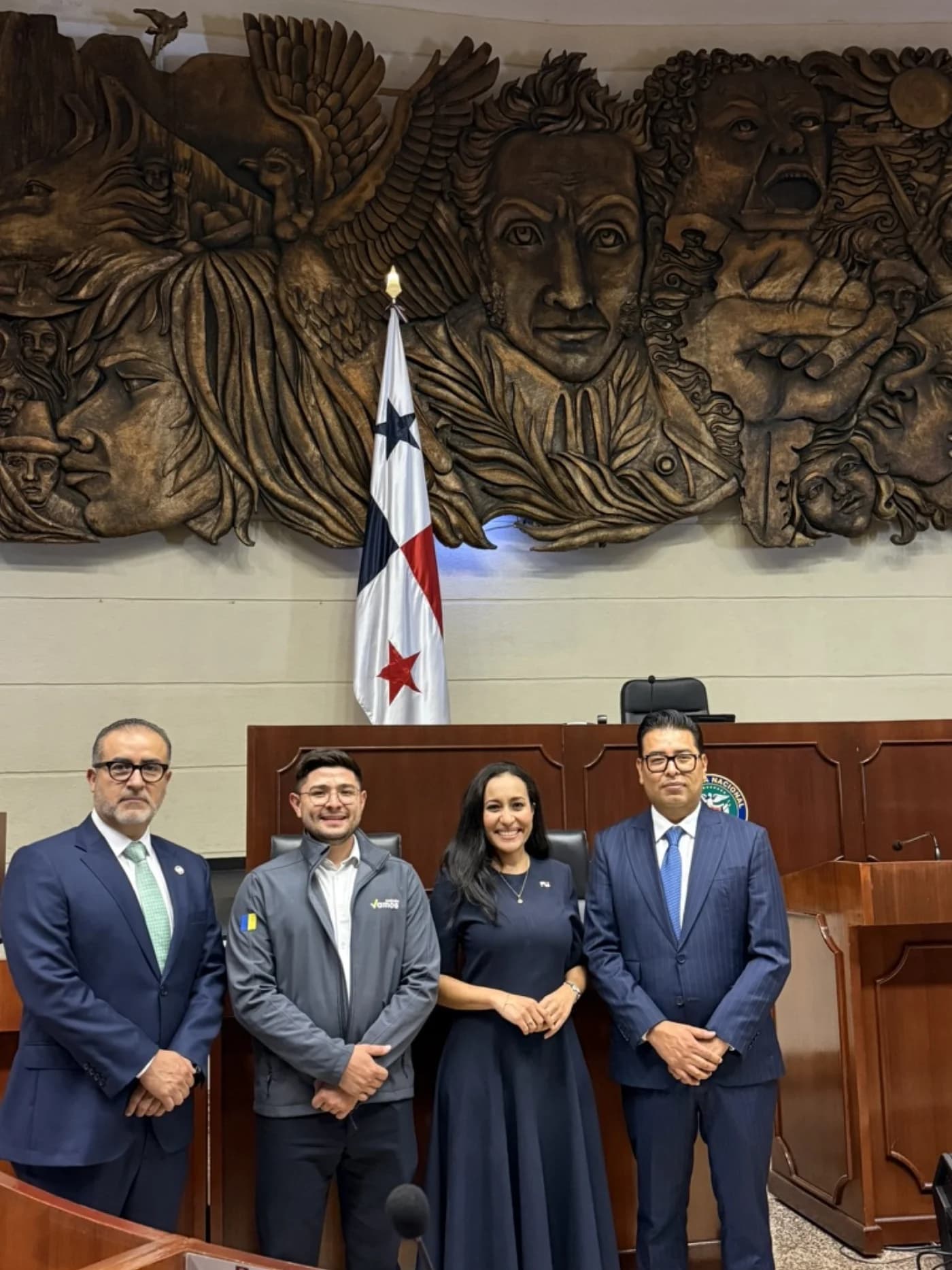 Néstor Camarillo en el Parlamento Latinoamericano, Ciudad de Panamá